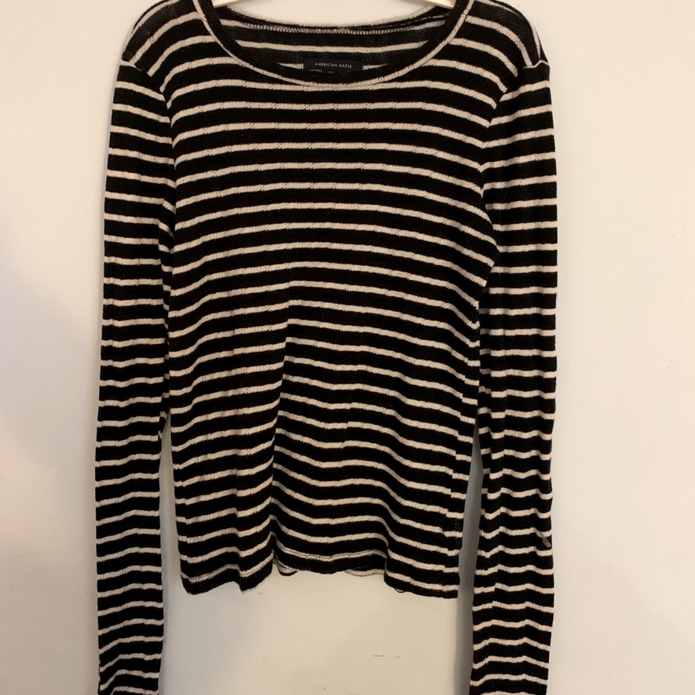 Women’s AE Striped Long Sleeve